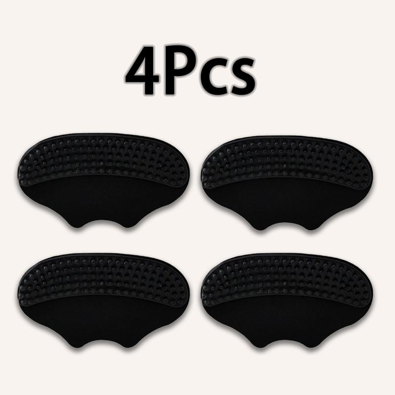 2Pcs/4Pcs Heels Sticker Shoes Backs Adjust Size Adhesive Non-slip Shoe Pads Foot Care Insert Silicone Heel Protector Insoles