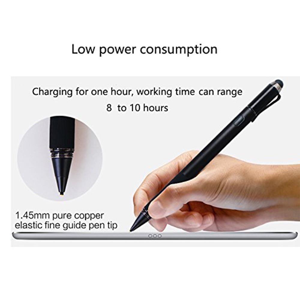 Hochpräziser aktiver Aluminium-Stylus-Stift Procreate Zeichenstift mit Typ-C-Anschluss für Mobilgeräte & iPad