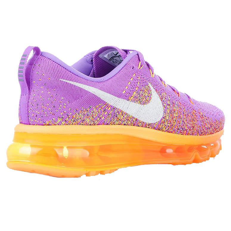 Nike Flyknit Max Atomic Purple Total Orange Women's 620659-500