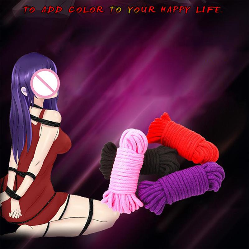 Hochwertiges Japanisches Bondage-Seil Erotisches Shibari-Accessoire Zum Binden Fesselndes Fesselwerkzeug Zum Berühren Festbinden Spaß Rollenspiel