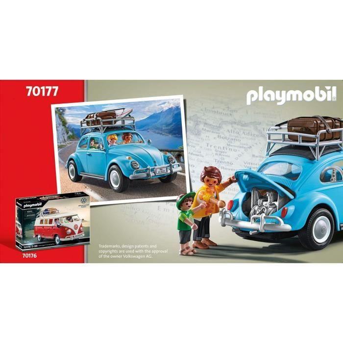 Playmobil 70177 vw coccinelle, classic cars, adulte, voiture de collection volkswagen