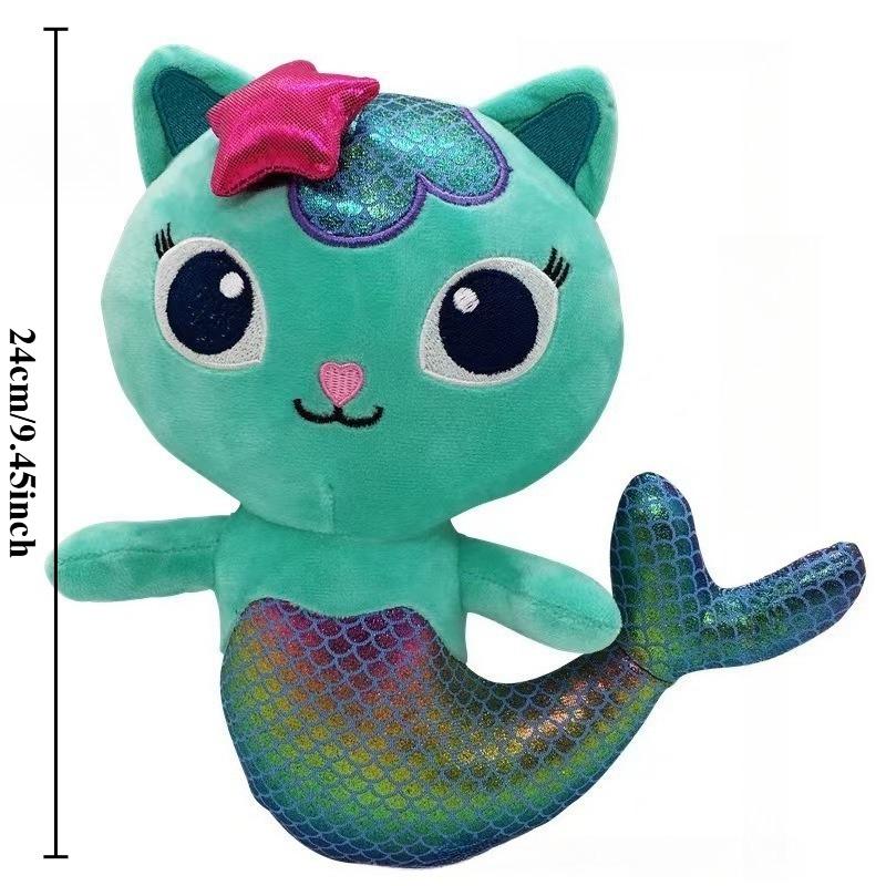 

Cute Kitten Plush Toy Soft Stuffed Cat Doll for Kids Bedroom Decor Gift