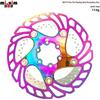 Mountain Bike Cooling Floating Disc Brake Rotor & Pads 140-203mm