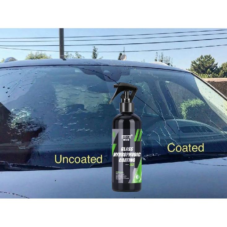 Anti-Rain for Cars Glass Water Repellent Spray Long Lasting Ceramic Windshield Nano Hydrophobic Protection Coating HGKJ S2