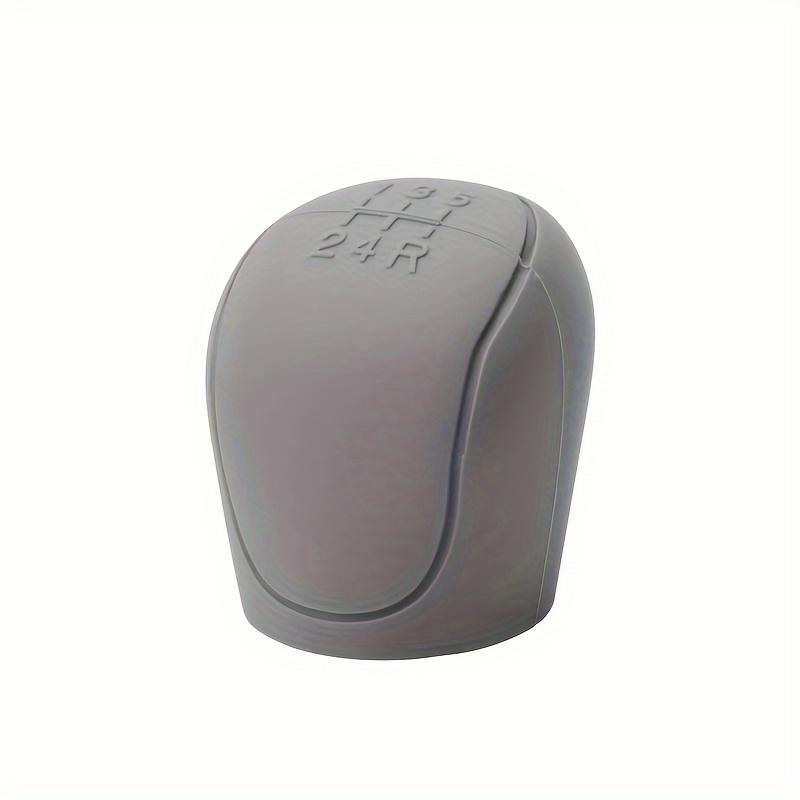2Pcs/set Anti-Slip Silicone Gear Shift Cover for Manual 6-Speed Cars Durable Interior Accessory