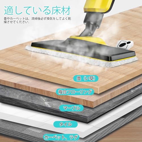 KEEPOW KARCHER Steam Cleaner Cloths (5-Pack) - Japan Version Only, Replacement Microfiber Mop for EasyFix, Compatible with sc1, sc2, sc3, sc4, sc5, an