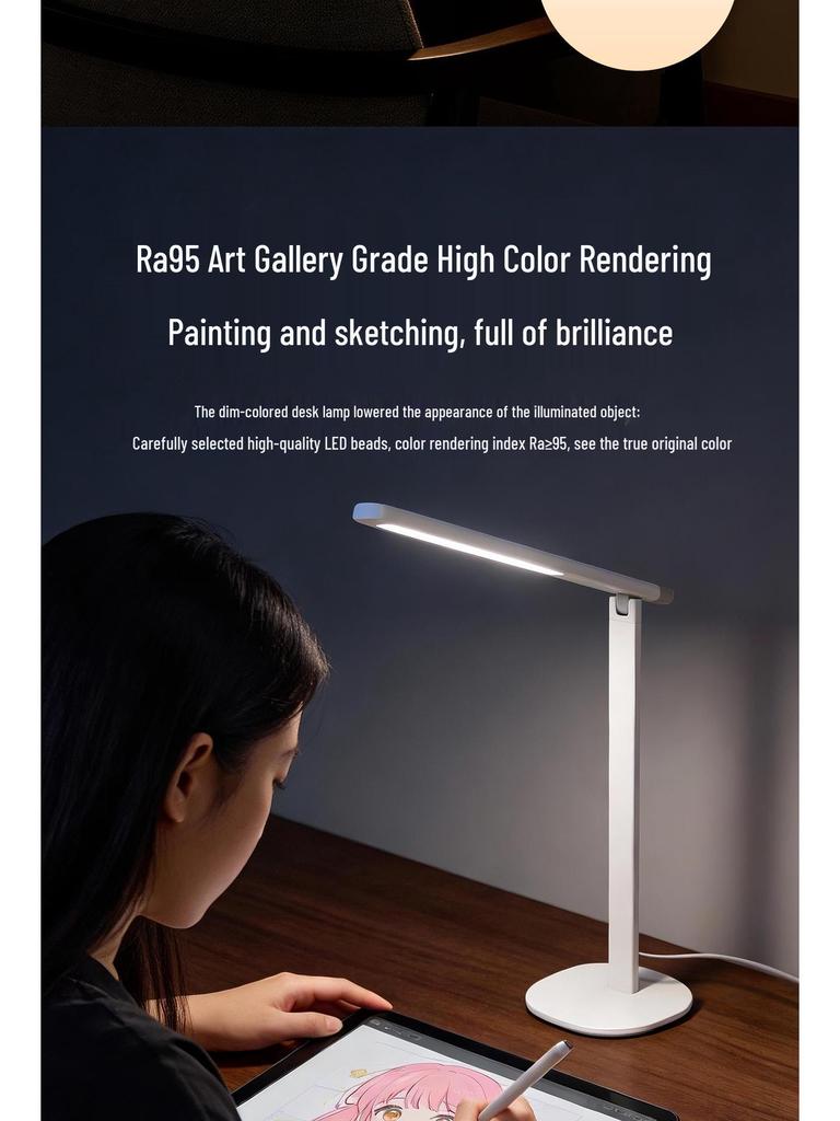 Foldable Eye Protection Desk Lamp for Kids and Students