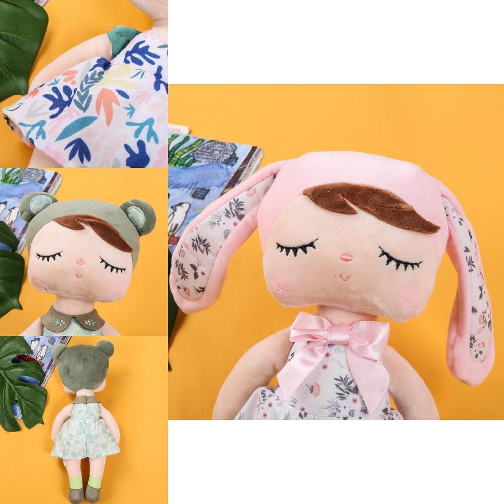 Metoo Stuffed Doll Princess Angela Bunny Plush Soft Rabbit Fashion