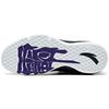Anta Rhomboid Non-slip Wear-resistant Shock Absorption Mid-Top Basketball Shoes Black Purple 912011186-6