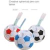 Football Shape Pen Organizer Round Art Pen Storage Container Pen Holder  Office School Supplies