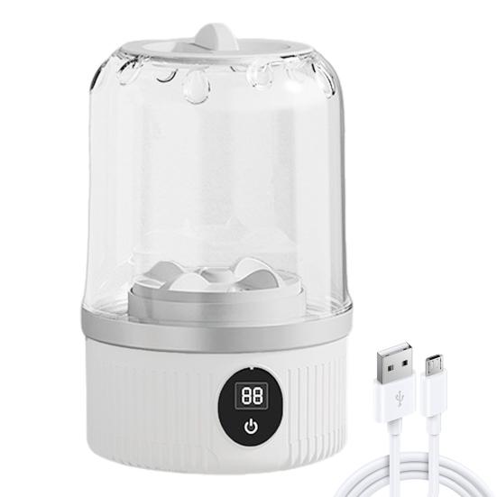 Underwear Washing Machine Portable Rechargeable Mini Washer Fast Wash Timed Cycles Ultrasonic Tech Travel-friendly Washing Machine