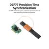 DCF77 Radio Clock Module 77.5KHz Single Frequency Receiver with Automatic Time Synchronization for DIY Projects