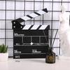 Wooden Director's Clapboard: Film & TV Prop for Photography and Decor
