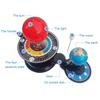 DIY Solar System Model Globe Earth S-un Moon Orbital Planetarium Educational Teaching Tool Astronomy Science Kit for Child Kid