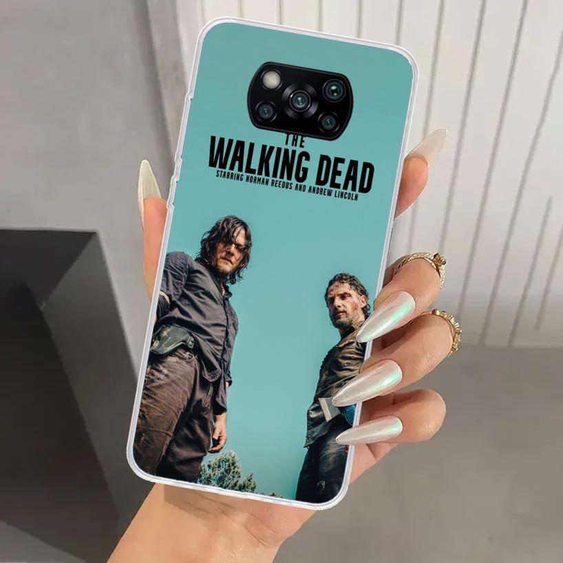 The Walking Dead Daryl Dixon Phone Case for Xiaomi Poco X7 X6 X5 X4 X3 Nfc F7 Ultra F6 F5 Pro F4 GT F3 M6 M5S M4 M3 Soft Print S