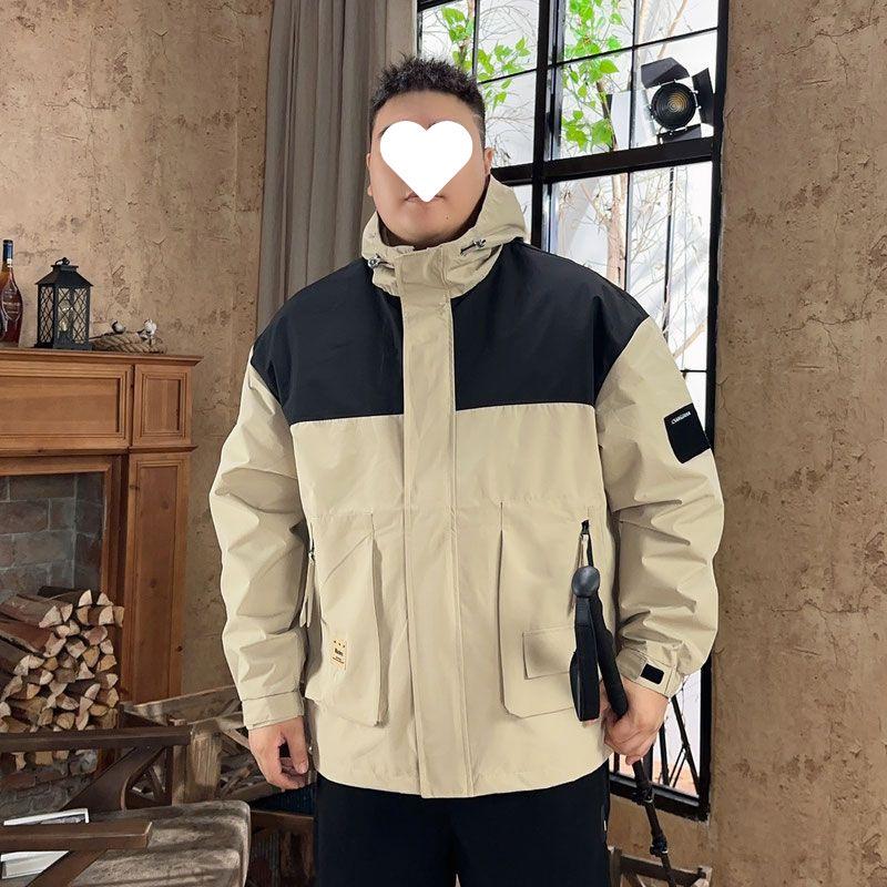 

Весна и осень Новые модные универсальные повседневные куртки больших размеров 9XL