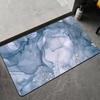 Marble Texture Pattern Entrance Doormat Floor Mat for Bathroom Non Slip Bath Mats Soft Carpet Shower Tub Outdoor Doormats Decor