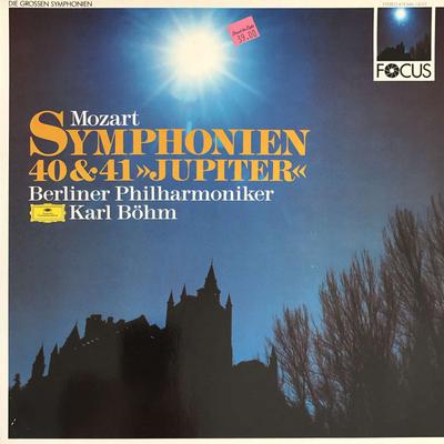 LP Record KARL BOHM BERLINER PHILHARMONIKER  Mozart Symphonien Nr 40 41 4196461 DEUTSCHE GRAMM 1987 Germany Classical Used