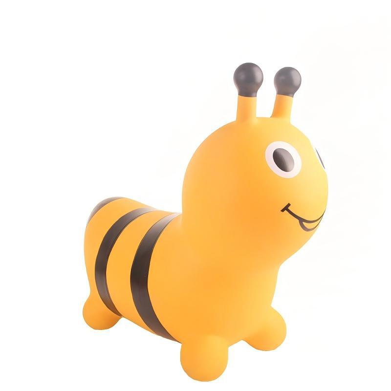 Inflatable Bouncy Horse Riding Toy with Music - Safe for Children and Adults, Non-toxic