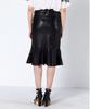 Greedius Leather Mermaid Skirt