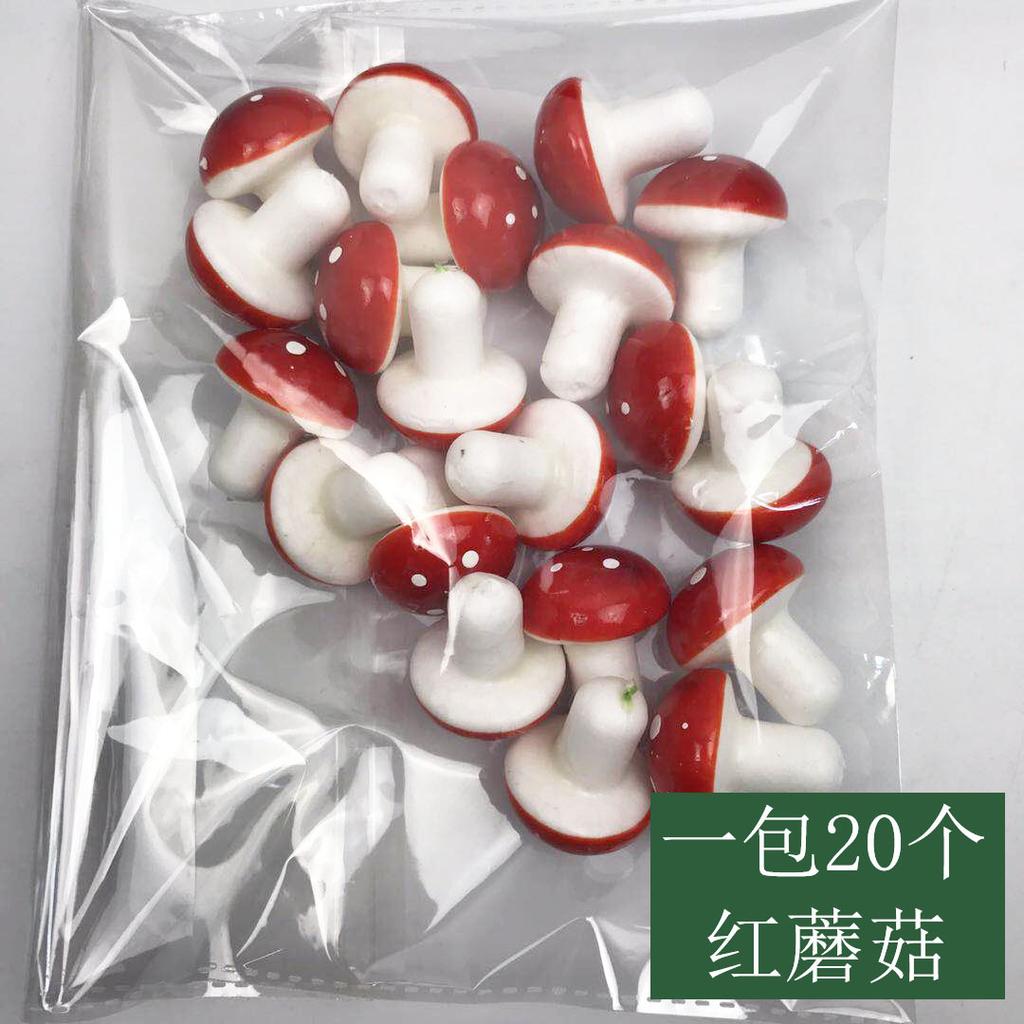 10PCS 2-3cm Mini Artificial Fruits Foods Vegetables Fake Apple Peach Orange Lemon Pear Banana Pepper Pumpkin Home Decoration