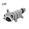 Stress Relief Toy 3D Printed Raccoon Figurine Decoration with Movable Joints, Cute Articulated Soft Color Decor Animal Desktop Ornament, for