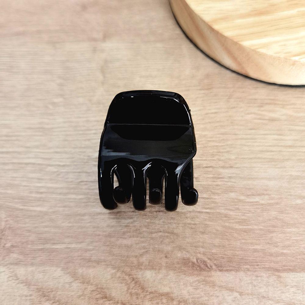 

Аксессуары для волос Акриловый Маленький Зажим-Краб Женские Заколки для Волос Корейский Стиль Крабы для Волос Держатель для Хвоста чёрный