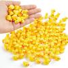 100/50/20Pcs/set Mini Resin Ducks Tiny Duck Miniature Figures Bulk Little Duck Charms for Party, DIY Micro Landscape Decorations