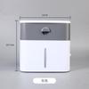 Wall Mounted Plastic Tissue Box Face Towel Storage Box Household Tissue Paper Box Creative Bathroom