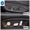 Matte Style Car Seat Adjustable Buttons Decoration Panel Cover Trim For VW Volkswagen Passat B8 2015 -  Interior Accessories