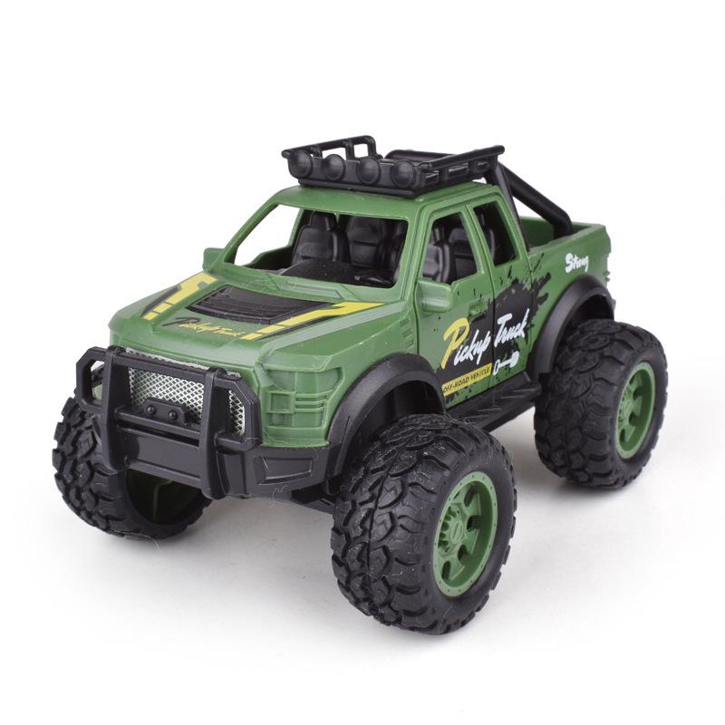 Inertia Off-Road Toy Pickup Truck Model Set for Children