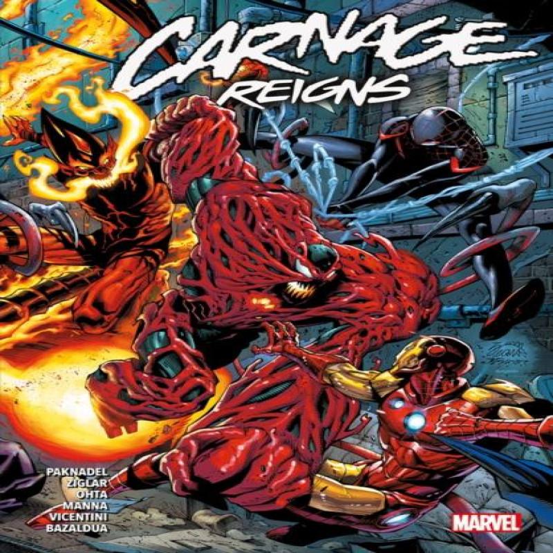 Carnage Reigns by Cody Ziglar Paperback Book 9781804911525