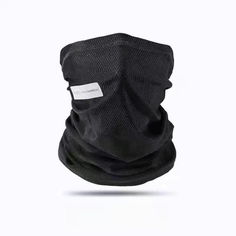 

1pc UV Protection Face Cover, Ice Silk Sun Mask Neck Wrap Bandana, for Outdoor Cycling Summer, Men Women Solid Color