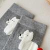 1/5 Pair of Women's Pure Cotton Spring Autumn New Cute Cartoon Mid Tube Socks Breathable Warm Odor Proof Casual Socks