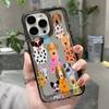 Cute Cartoon Case For Iphone 17 16 15 14 13 12 11 Pro Max Shockproof Soft Phone Case Cover 13 Pro Max 15 16 17 Air