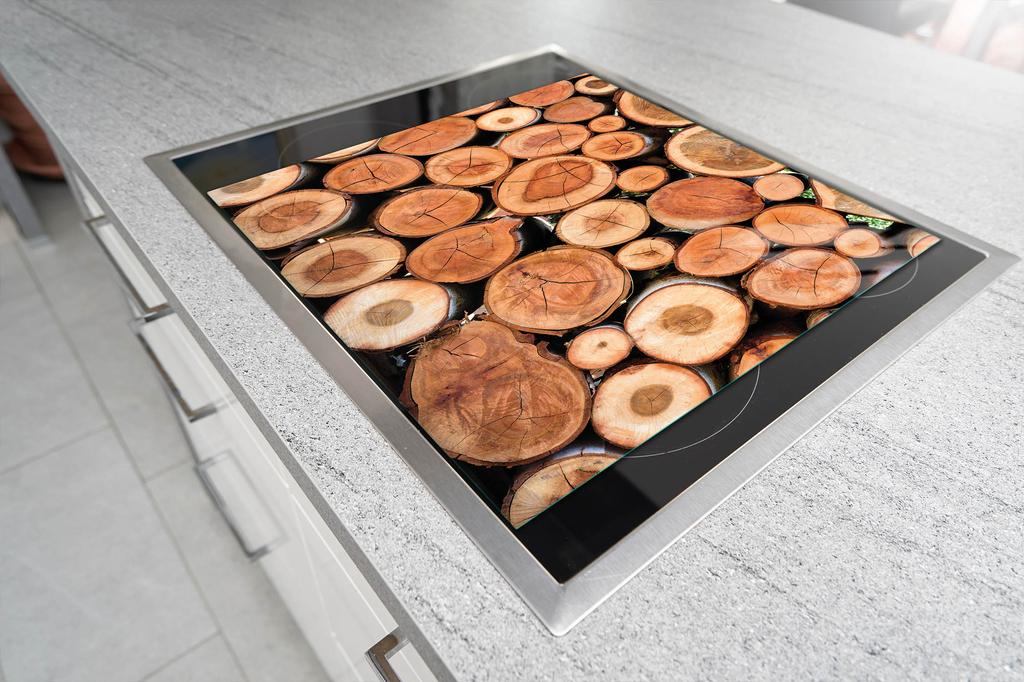TAGLIERE IN VETRO 52x40 LEGNO