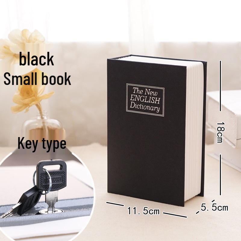 Large Combination Lock Book Safe Piggy Bank for Kids – Cute Birthday Gift for Paper Money and Coins