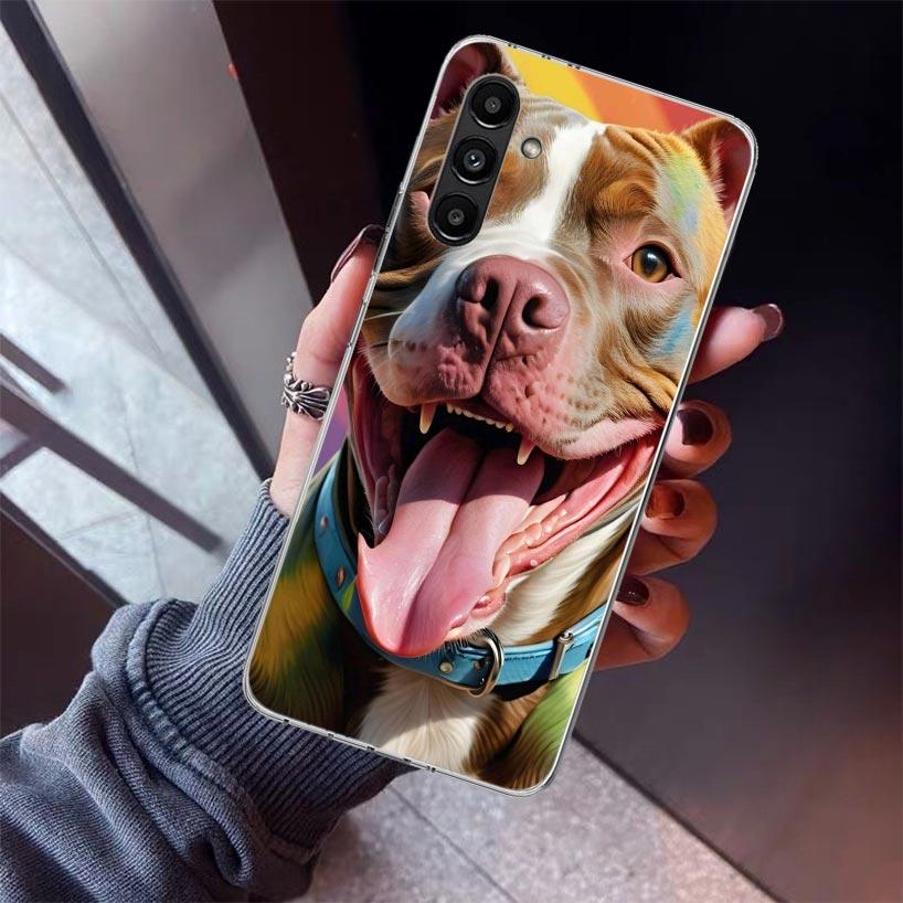 

Pit Bull Pet Dog Pitbull Phone Case For Samsung Galaxy A17 A57 A37 A16 A26 A36 A56 A15 A25 A35 A55 A14 A13 A54 A53 A34 A24 A33 A Samsung A25