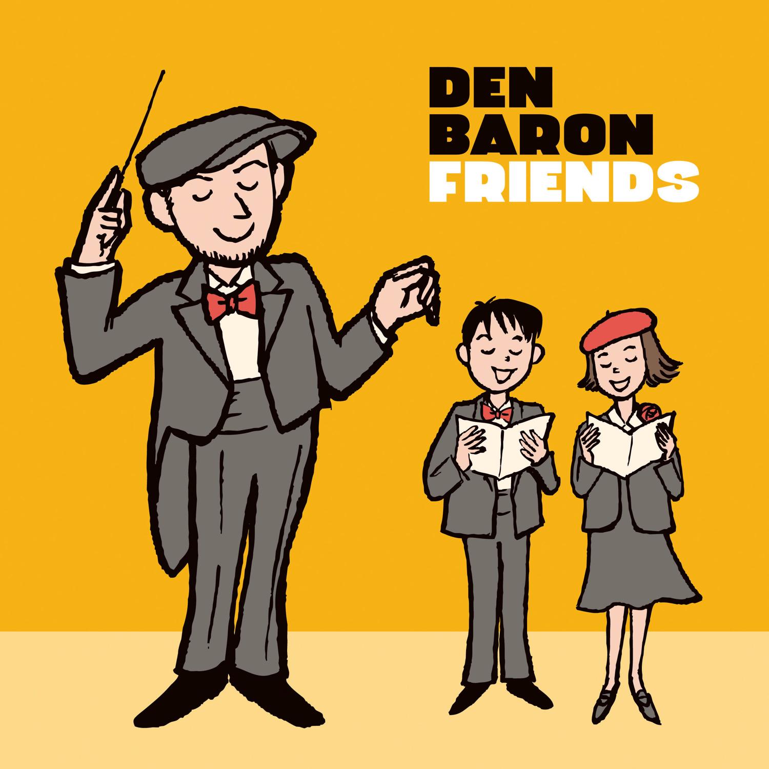 Виниловая пластинка DEN BARON Friends BLVD057 BLUEVERY LABEL 2026 Не Япония Рок