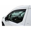 Air Deflectors - J&J AUTOMOTIVE - Ford Transit Connect - Smoked - Reinforced Acrylic - Easy Installation