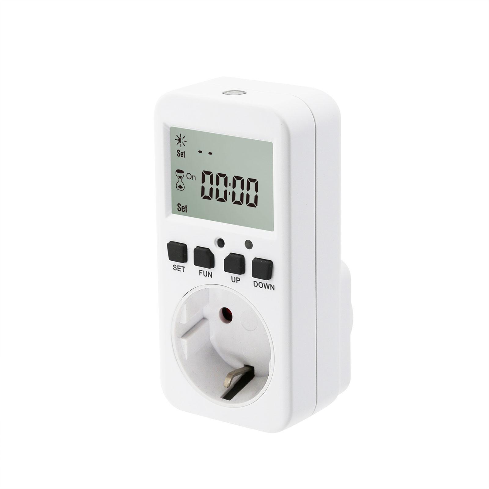 

Energy Save Timer Switches with Light Detection & Programmable Setting ABS Garden Switches for Residential Safety 1