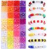 1box/bag 9x6mm Bucket Beads Set Box DIY Bracelet Necklace Earrings Jewelry Accessories