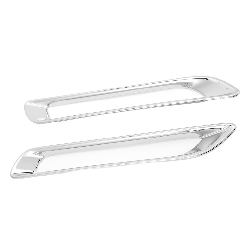 2 STÜCKE Auto Nebelschlussleuchtenrahmen Dekorabdeckung ABS Verchromt Ersatz für RAV4 2019‑2021