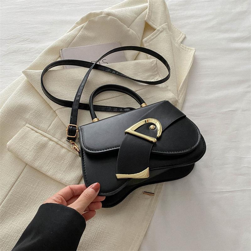 This Year's Popular Fashion Korean Version of the Foreign Style Internet Celebrity Handbag 2025 New Versatile Ins Crossbody Bag Small Square Bag Girl