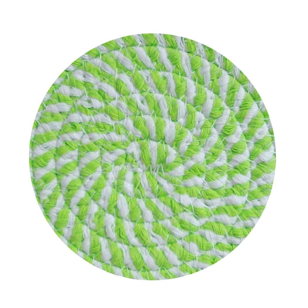 Cotton Rope Heat Insulation Table Mat & Coaster Set