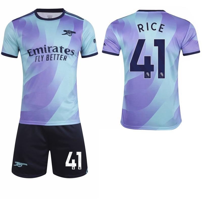 2024-25 Arsenal 2nd Away Jersey #7 Saka #9 Jesus #8 Odegaard Football Jerseys 16