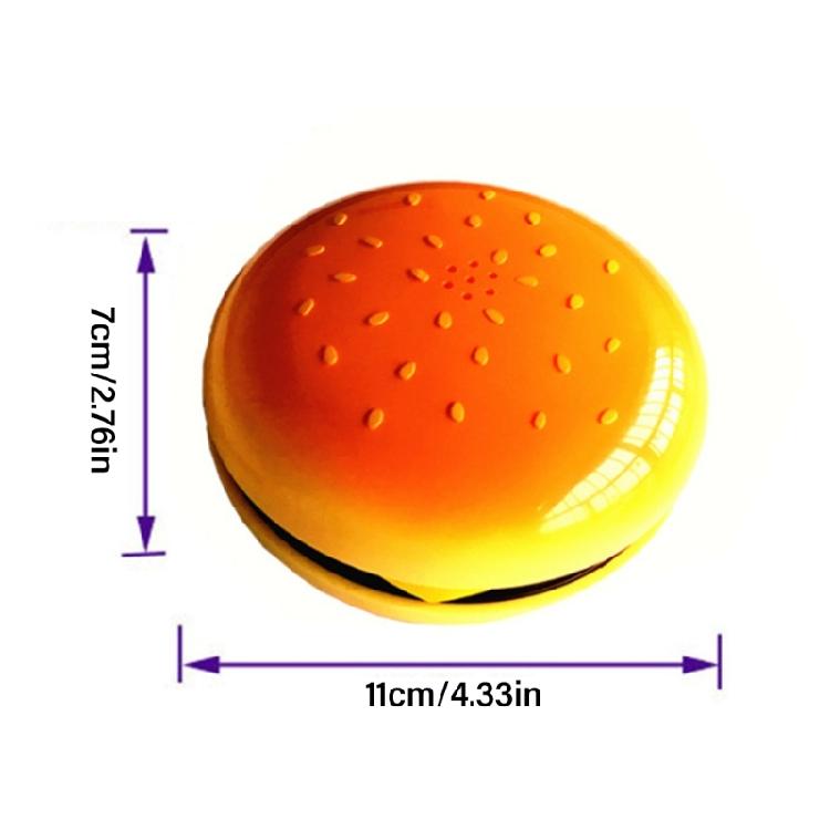 Creative Cartoon Hamburger Landline Phone Real Working Telephone Gift Decoration for Home Office Business Bathroom