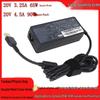 מתאם מתח למחשב נייד Lenovo 20V 65W/90W, יציאה מרובעת ולא סדירה, 3.25A/4.5A