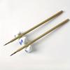 1Pc Glazed Color Hook Pen, Hook Line Brush, Ceramic Painting Brush, Rabbit Hair Brush Pen