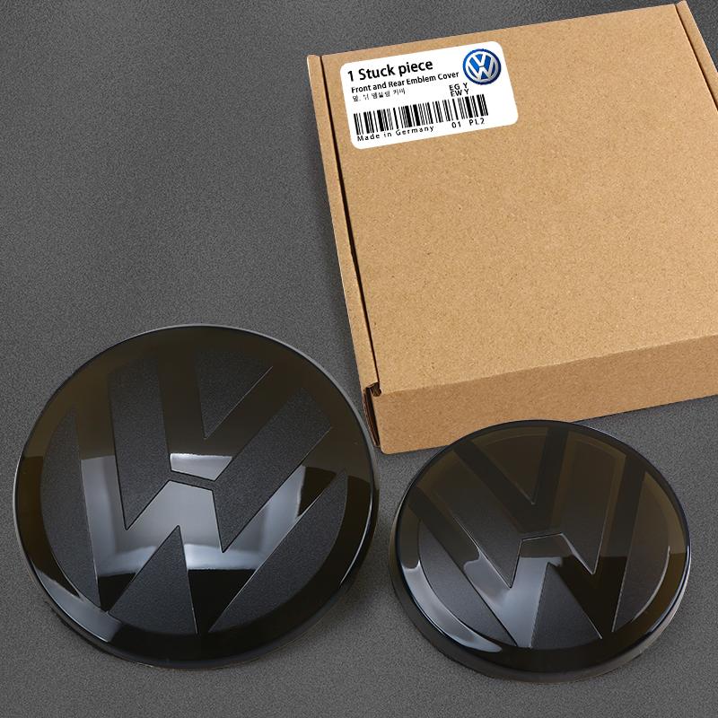 Dla VOLKSWAGEN VW Dla VW Volkswagen Golf MK6 MK7 MK8 TIGUAN POLO Naklejka z Logo do Modyfikacji Samochodu Nie Wpływa na ACC Emblem Przedni Tylny